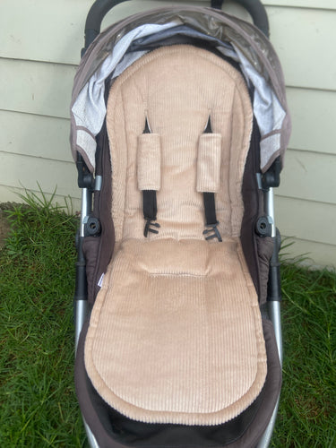 Pram Liner Universal Corduroy Camel