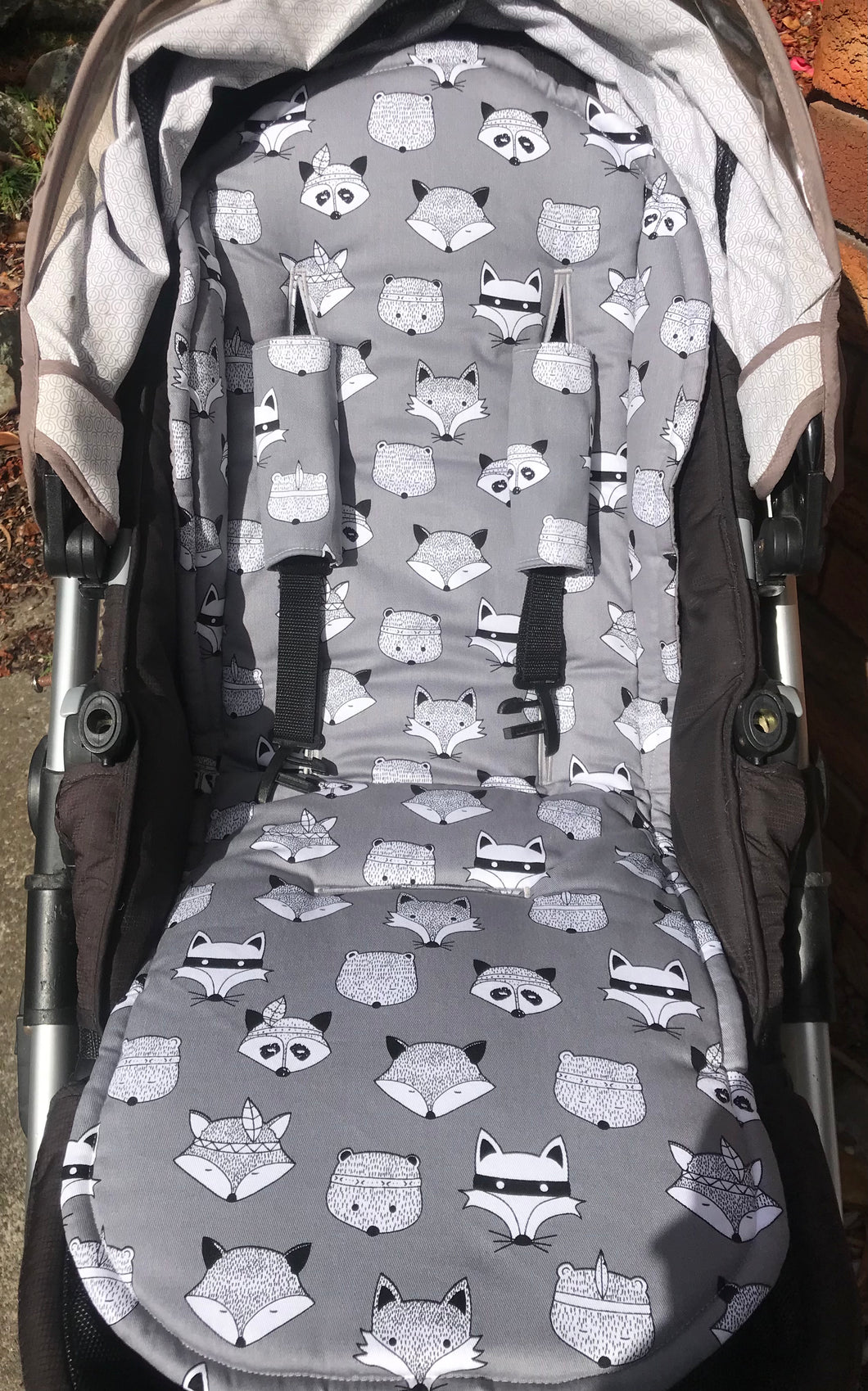 Pram Liner Universal Grey Fox